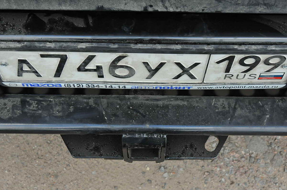 Силовой бампер задний  Mazda BT50