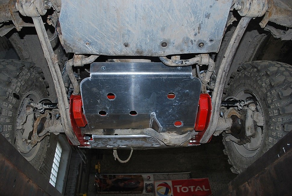 Защита Tlc 80 активная Toyota Land Cruiser, силовой обвес Тамерлан, лаборатория полного привода