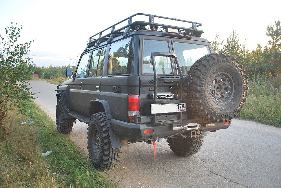 силовой обвес land cruiser 76