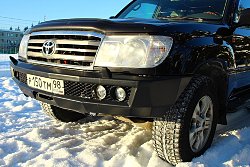 Силовой бампер задний Toyota Land Cruiser 100