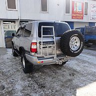 Задний силовой бампер TLC 105