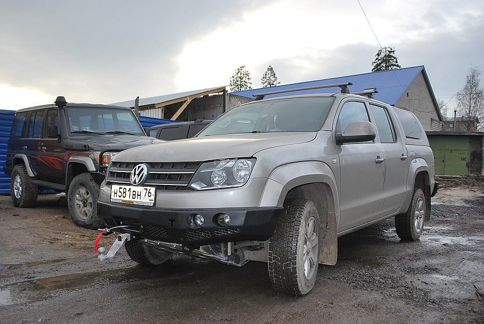 Силовой обвес VolksWagen Amarok передний бампер