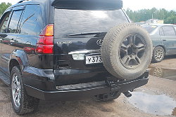 Силовой бампер задний Lexus GX470