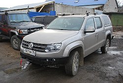 Силовой обвес VolksWagen Amarok передний бампер