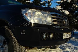 Силовой бампер задний Toyota Land Cruiser 100