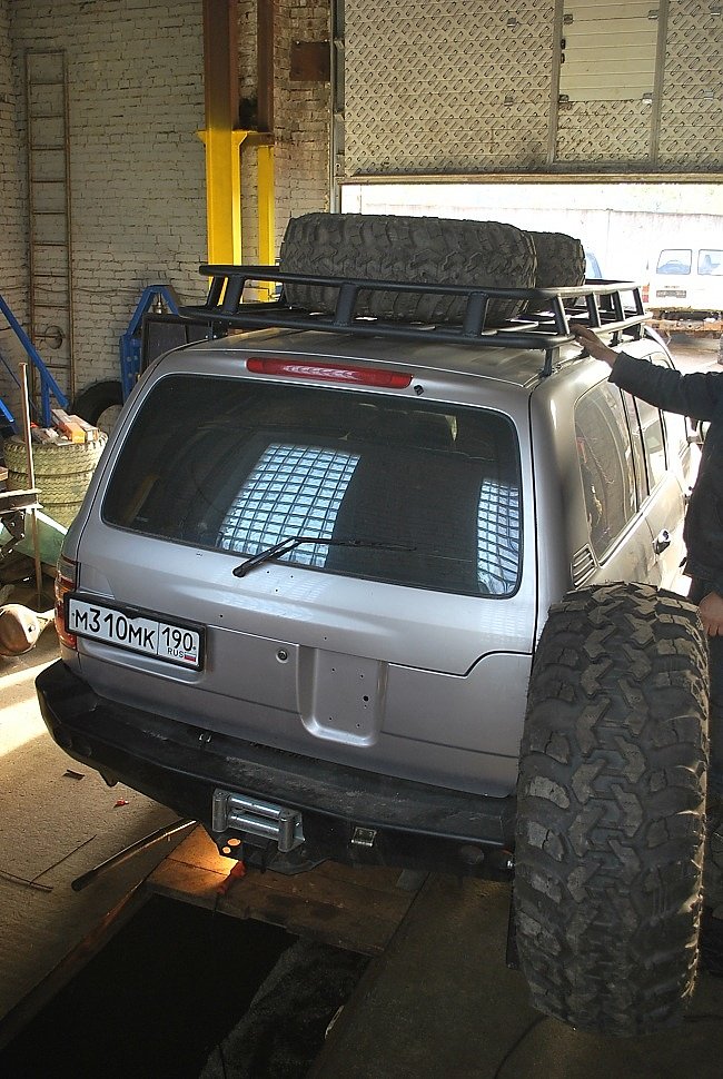 Toyota Land Cruiser 100 экспедиционник, TLC 100 экспедиционник, экспедиционник