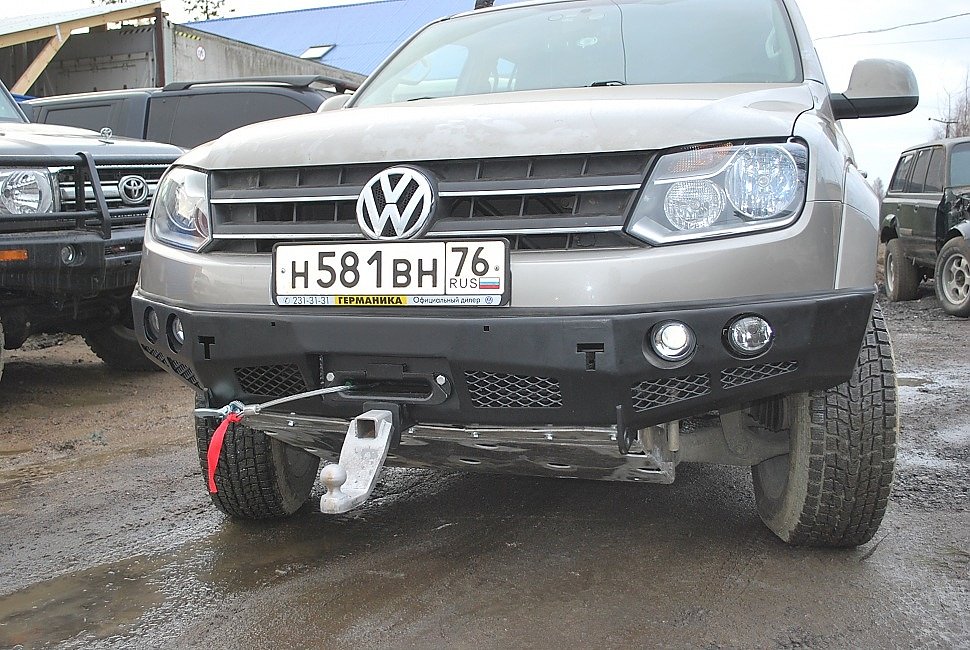 Силовой обвес VolksWagen Amarok передний бампер