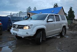 Силовой обвес VolksWagen Amarok передний бампер