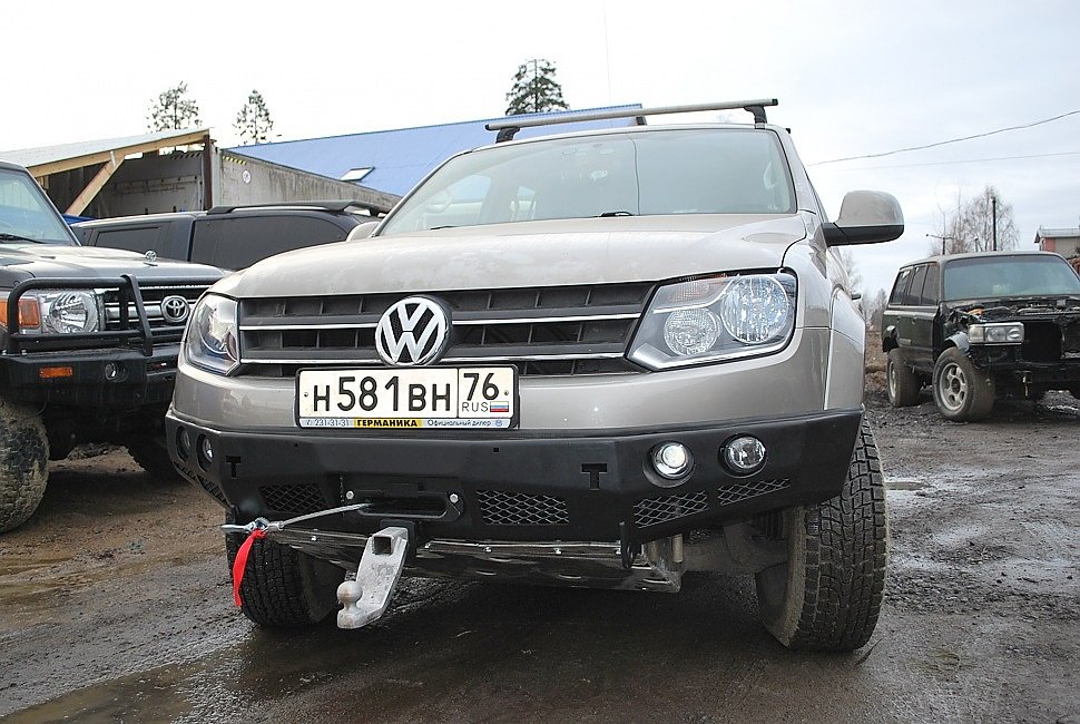 Силовой обвес VolksWagen Amarok передний бампер