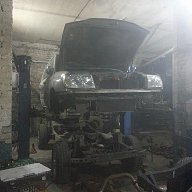 Женим 105-ю ходовую и 100VX акпп 4.7 2003 год