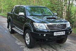 Cиловые бамперы Toyota Hi-lux серия Л