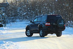 Силовой бампер задний Toyota Land Cruiser 100