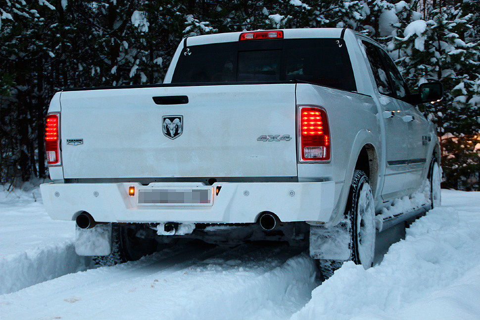 Силовой бампер задний для Dodge Ram