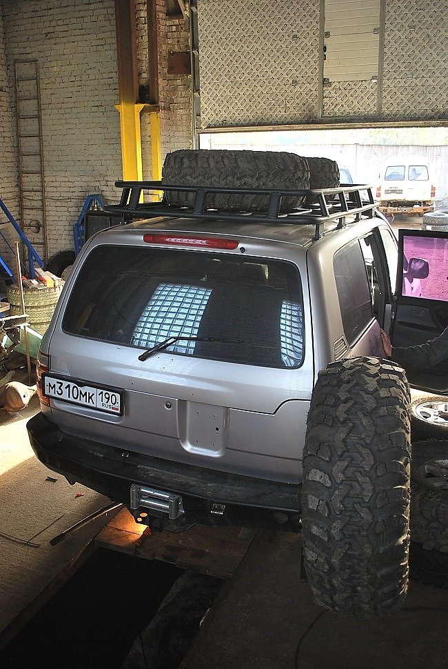 Toyota Land Cruiser 100 экспедиционник, TLC 100 экспедиционник, экспедиционник