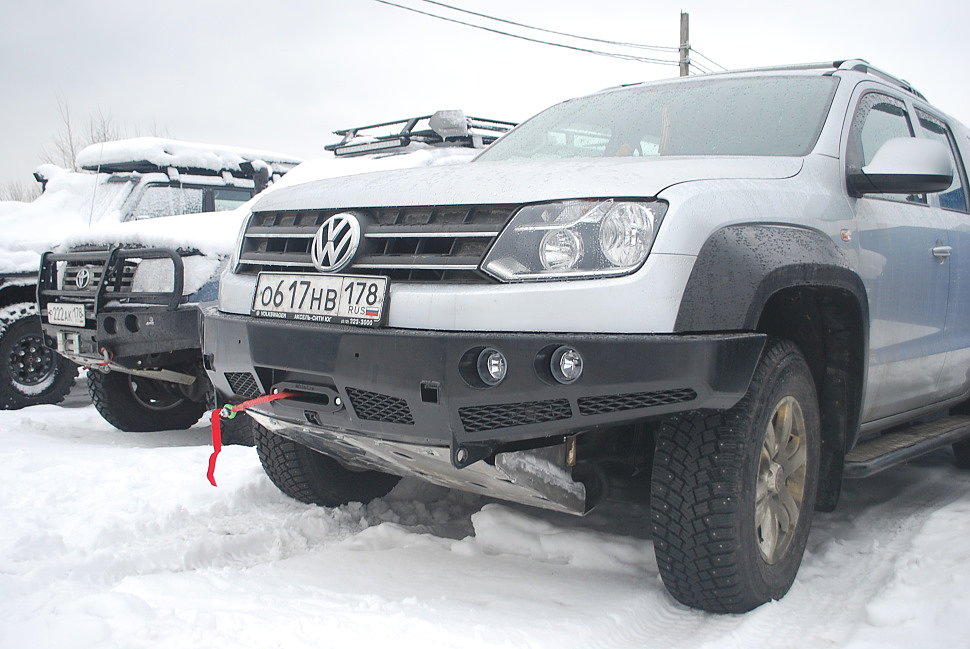Силовой обвес VolksWagen Amarok передний бампер