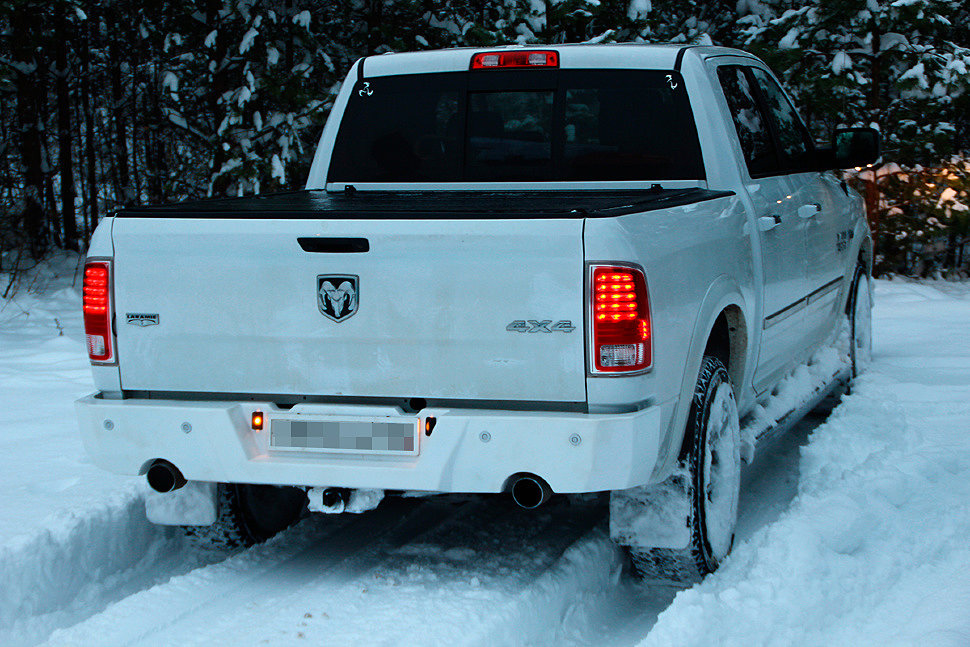 Силовой бампер задний для Dodge Ram