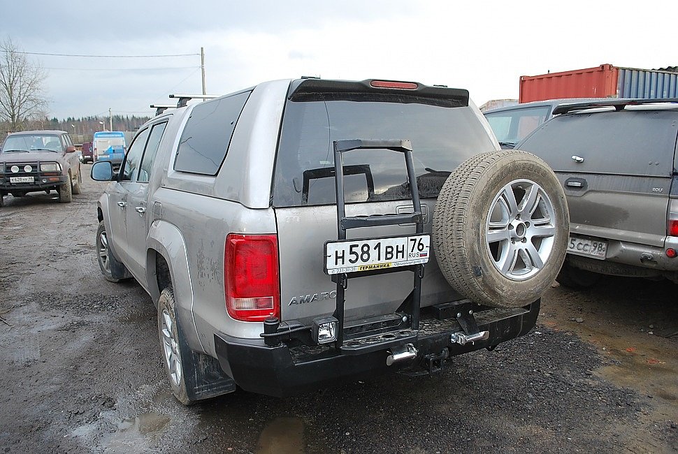 Силовой обвес VolksWagen Amarok задний бампер