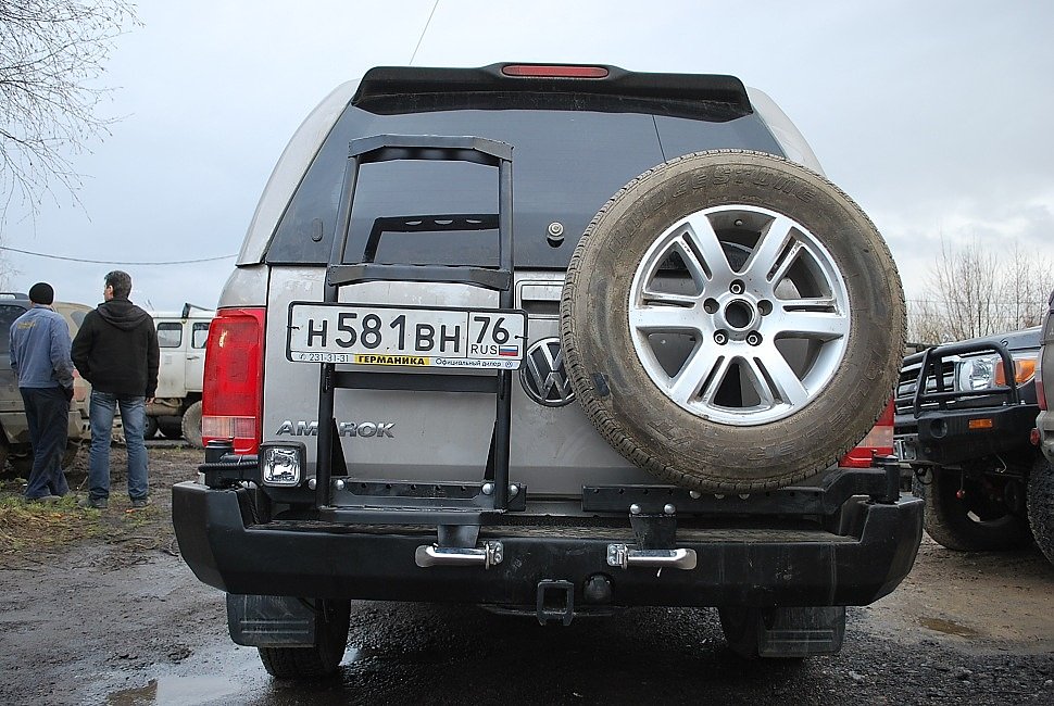 Силовой обвес VolksWagen Amarok задний бампер