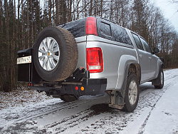 Силовой обвес VolksWagen Amarok задний бампер