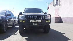 Передний силовой бампер Land Cruiser Prado 120 серия Т