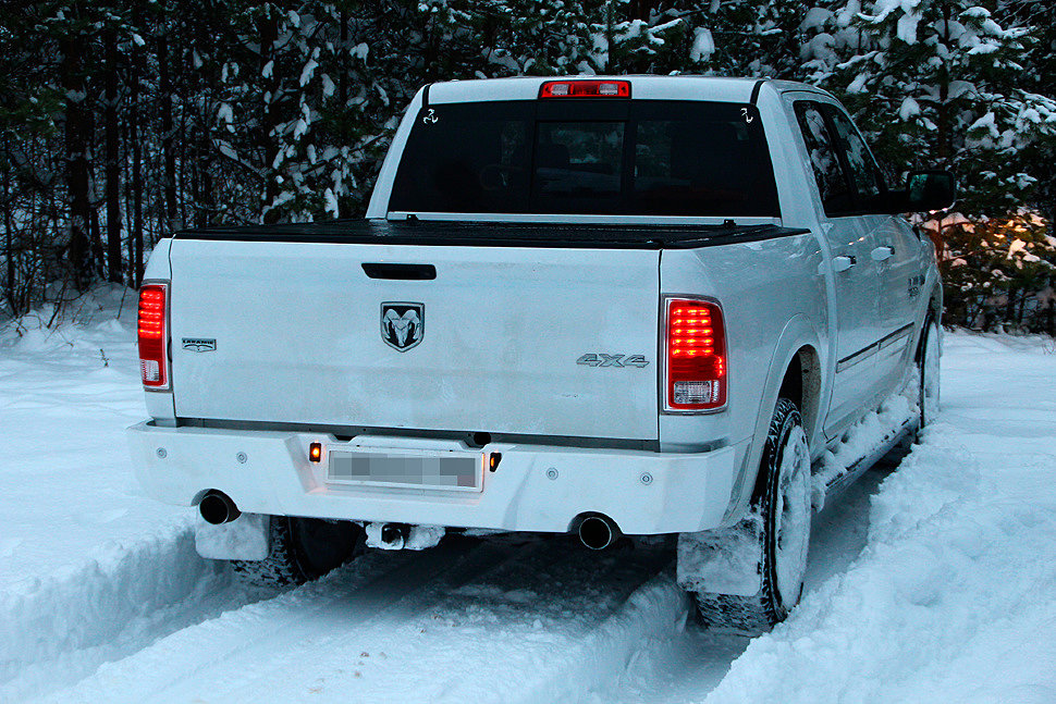 Силовой бампер задний для Dodge Ram