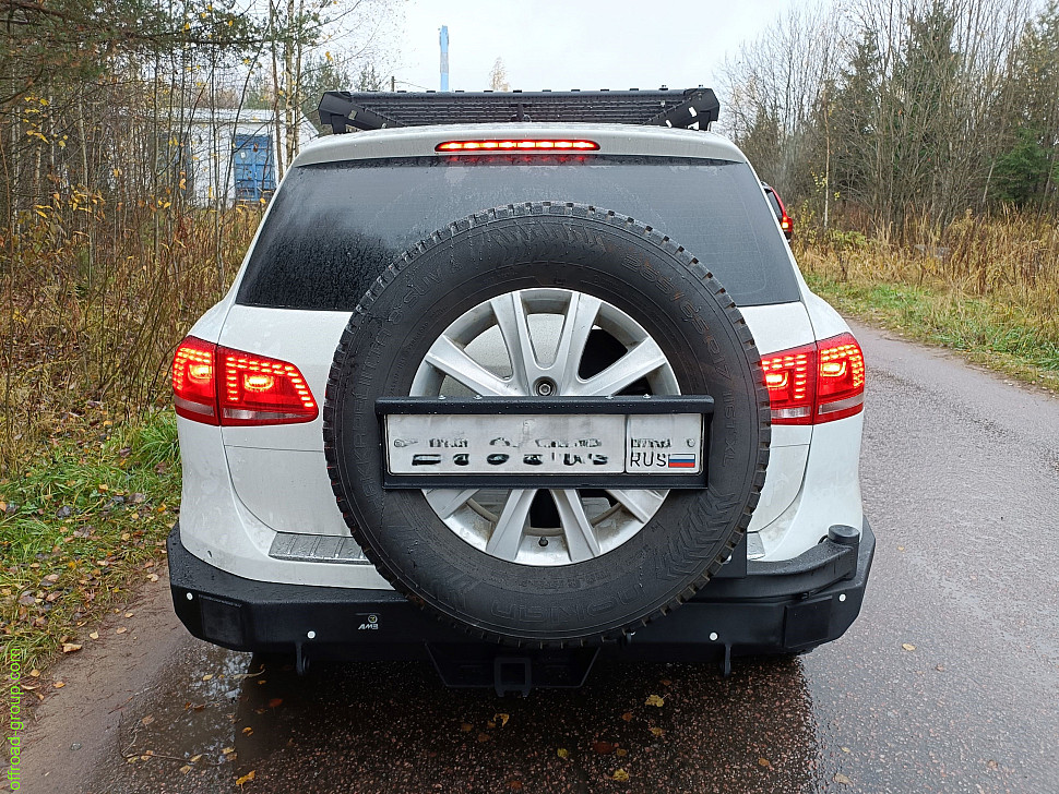 Силовой бампер для Volkswagen Touareg 2 (2010-2014)