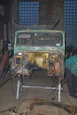 Toyota Land Cruiser 40 реставрируем, ставим мосты Toyota Land Cruiser 80, лифтуем