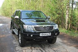 Cиловые бамперы Toyota Hi-lux серия Л