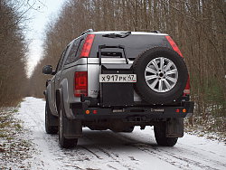 Силовой обвес VolksWagen Amarok задний бампер