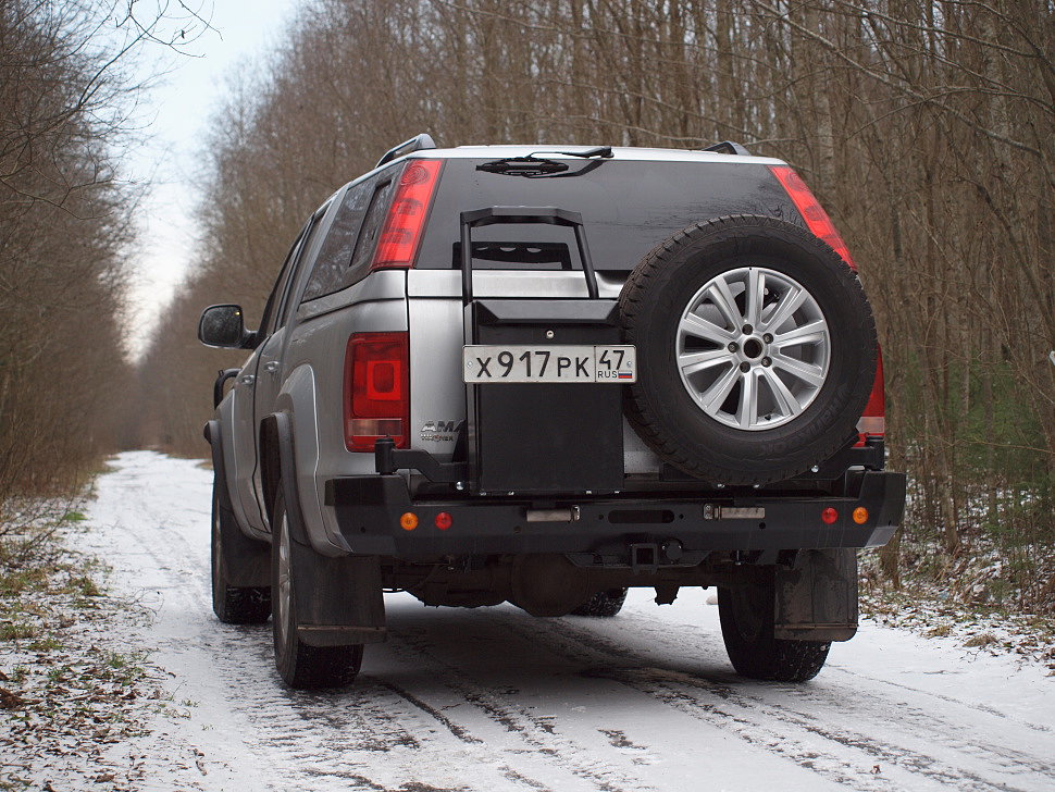 Силовой обвес VolksWagen Amarok задний бампер