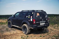 Силовой бампер задний Pathfinder