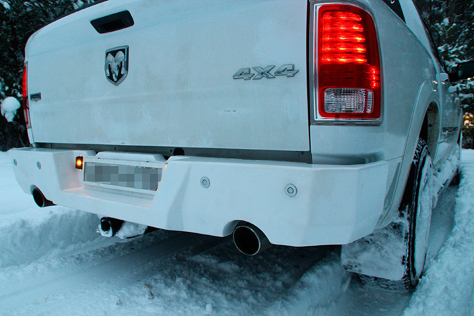 Силовой бампер задний для Dodge Ram