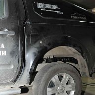 Nissan Navara 2007 боди лифт 2"