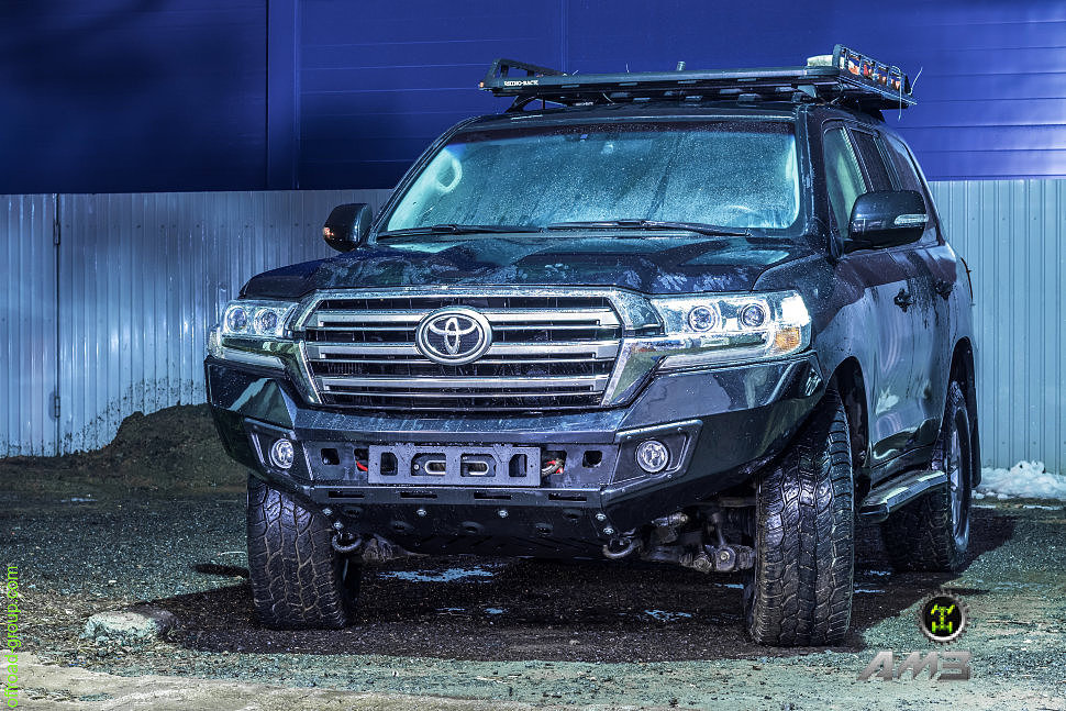 Силовой бампер Land Cruiser 200 рестайлинг