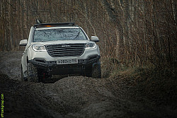 Силовой бампер для Haval H9