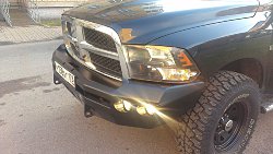 Силовой бампер на Dodge Ram