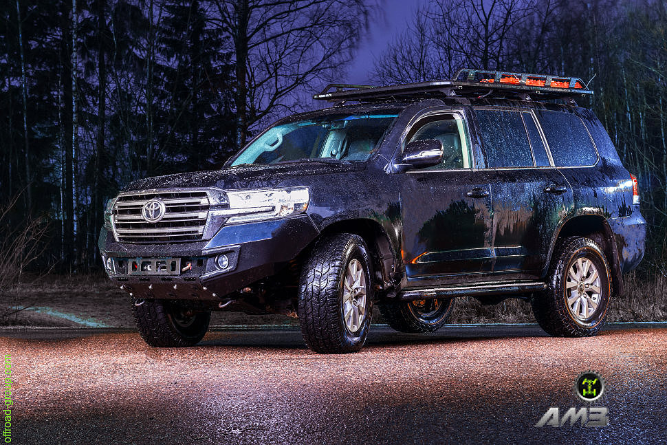 Силовой бампер Land Cruiser 200 рестайлинг