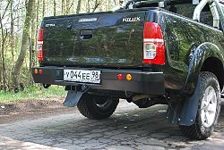 Cиловые бамперы Toyota Hi-lux серия Л