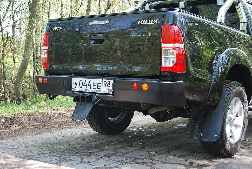 Cиловые бамперы Toyota Hi-lux серия Л