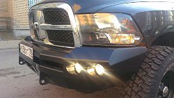 Силовой бампер на Dodge Ram
