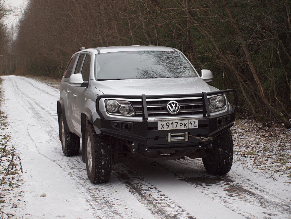 Силовой обвес VolksWagen Amarok передний бампер