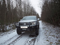 Силовой обвес VolksWagen Amarok передний бампер