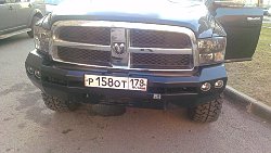 Силовой бампер на Dodge Ram