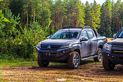 Силовой обвес для Mitsubishi L200 5 поколение рестайлинг 2018, 2019, 2020
