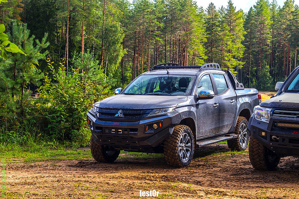 Силовой обвес для Mitsubishi L200 5 поколение рестайлинг 2018, 2019, 2020