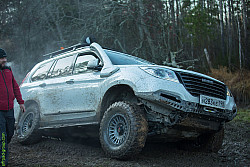 Силовые пороги для haval H9
