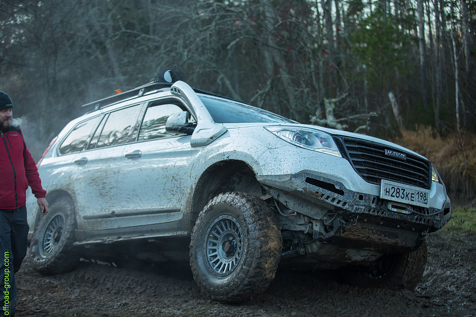 Силовые пороги для haval H9