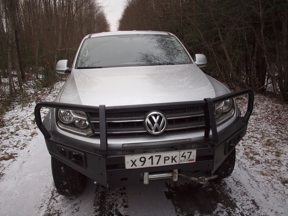Силовой обвес VolksWagen Amarok передний бампер