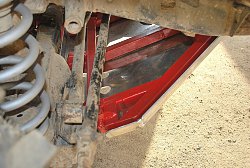 Защита Tlc 80 активная Toyota Land Cruiser, силовой обвес Тамерлан, лаборатория полного привода