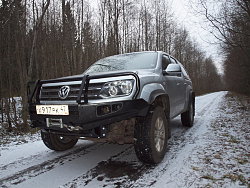 Силовой обвес VolksWagen Amarok передний бампер